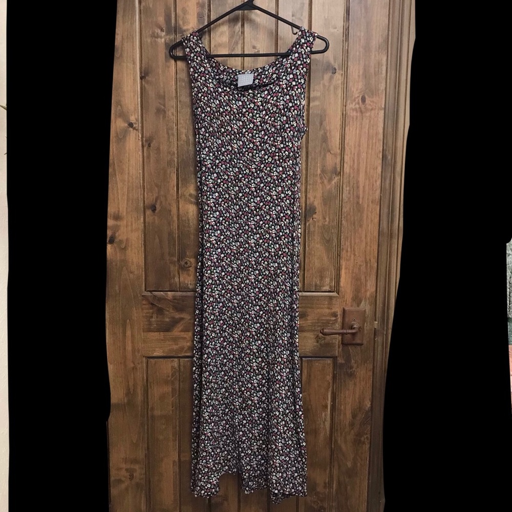 Long floral dress